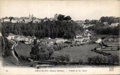 CPA Chaumont (the High Marne) Valley of Suze