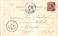 CPA Chaumont the vailee of the marl choignes