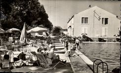 CPA Bourbonne les bains La plage