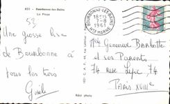 CPA Bourbonne les bains La plage