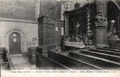 CPA Interior Chaumont of I Church Saint Jean Baptiste Vault Saint Antoine de Padoue and Statue Mother of Pity