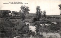CPA Haunts It the Marne Chaumont Saint Aignan and the Valley of the Marne