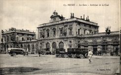 CPA Reims Train station Interior of the Court