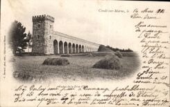 CPA Cop on the Marne Viaduct of the catch water