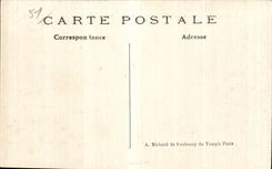 CPA Aspect of the village of Wassincourt after the passage of German