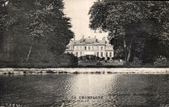 CPA Mareuil on Ay the castle