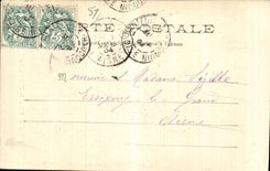 CPA Reims House of the musicians street of Drum