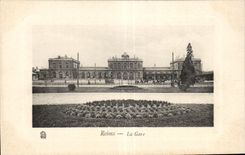 CPA Reims Train station