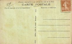 CPA Valmy Statue of general Kellermann