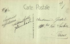 CPA Reims Ruins of interior of the theater