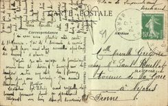 CPA Chatillon on the Marne Statue of the pope Urbain II and the ruins