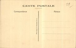 Hollow CPA Reims Ruinart Fathers and wire Street of the Chalk pits