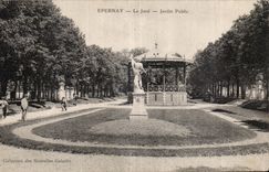 CPA Epernay Le Jard Jardin public 