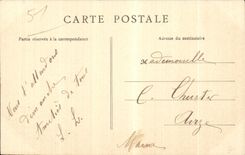 CPA the castle of Boursault