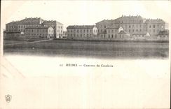 CPA Reims Barracks of cavalry