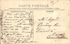 CPA Angers the street Beaurepaire taken of the bridge of the center