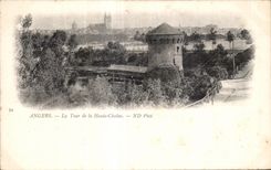 CPA Angers the tower of the High Chain