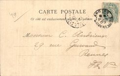 CPA Angers the museum Gallery David