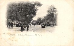 CPA Angers the boulevard of Saumur