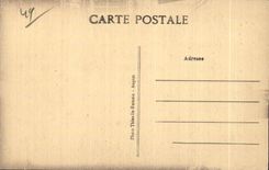 CPA Nof Behuard staircase of the frontage and the virgin of the home of the king