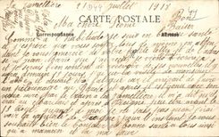 CPA Jumelliere Cbateau del ataque frontal del principal de Faultriere