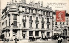 CPA Angers Post office building and Hotel St Julien