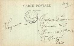 CPA Angers Post office building and Hotel St Julien