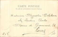 CPA Beaugency Old woman Tower known as of Cesar