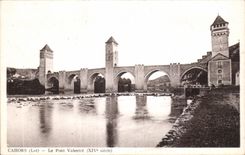 CPA Cahors (Batch) the Bridge Valentre (XIV E century)