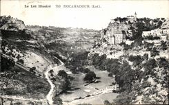 CPA Le Lot Illustre Rocamadour (Lot)