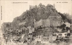 CPA Rocamadour (vu de face)