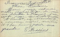 CPA Roanne Populle Monument