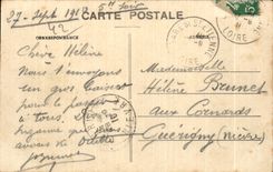 CPA St Etienne Places Marengo the Prefecture