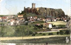 CPA Environs du Puy Vue generale de Polignac