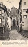 CPA Le Velay Illustre Le Puy La Montee de la Cathedrale et la Rue des Tables