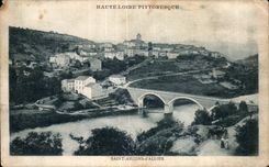 CPA the High Picturesque Loire Saint Rcons to combine