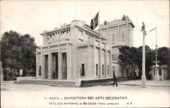 CPA Exposition internationale des Arts decoratifs Paris 1925 Pavillon national de Belgique 