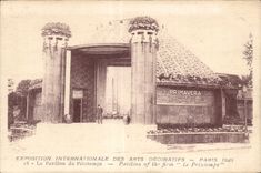 CPA Exposition Internationale des arts Decoratifs Paris 1925 Le Pavillon du Printemps