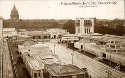 CPA Exposition des arts Decoratifs Vue Generale
