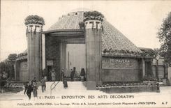 CPA Paris Exposition des arts Decoratifs Pavillon Primavera