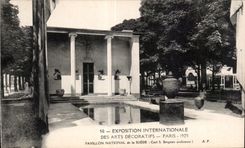 CPA Exposition internationale des arts decoratifs Paris 1925 Pavillon National de la Suede