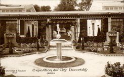 CPA Exposition des arts decoratifs Jardin