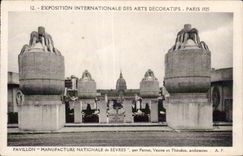 CPA Exposition Internationale des arts Decoratifs Paris 1925 Pavillon Manufacture Nationale de Sevres