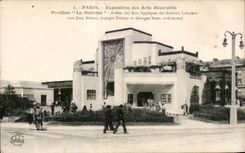 CPA Exposition Internationale des arts Decoratifs Paris 1925 Pavillon La Maitrise