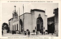 CPA Exposition Internationale des arts Decoratifs Paris 1925 Pavillon National de la Grande Bretagne