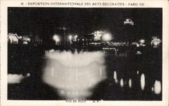CPA Exposition Internationale des arts Decoratifs Paris 1925 Vue de Nuit