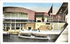 CPA Pavillon de la beligique