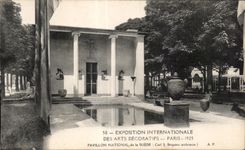 CPA Exposition Internationale des arts decoratifs - Paris - 1925 Pavillon national de la Suede