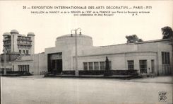 CPA Exposition Internationale des arts decoratifs - Paris - 1925 Pavillon de nancy et de la Region de I Est de la France