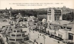 CPA Exposition Internationale des arts decoratifs - Paris - 1925 Vue generale aur l Esplanade des Invalides